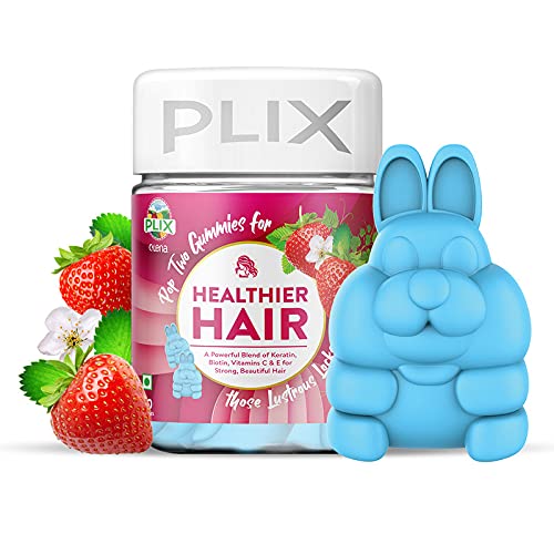 Plix Healthier Hair Biotin Gummies Image