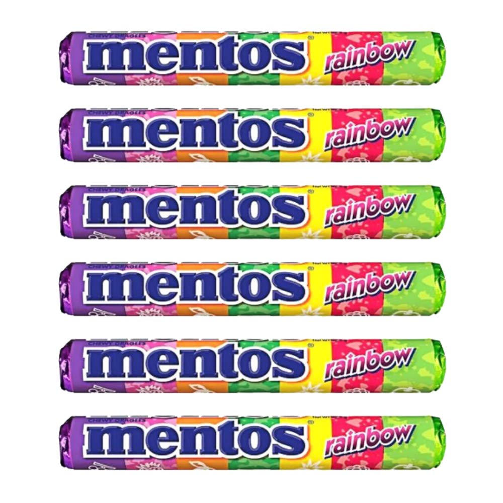 Mentos Rainbow Chewy Dragees Image