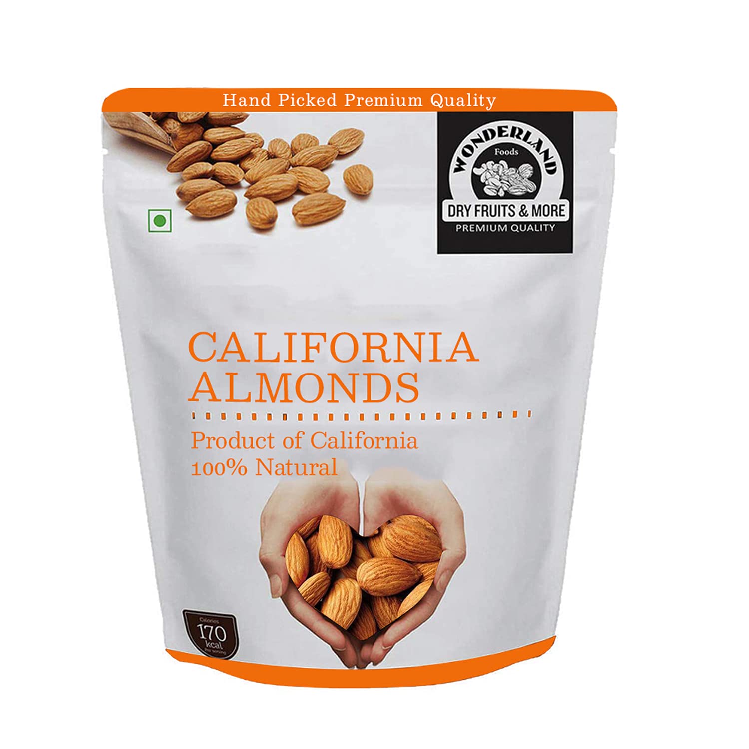 WONDERLAND FOODS California Raw Almonds Image