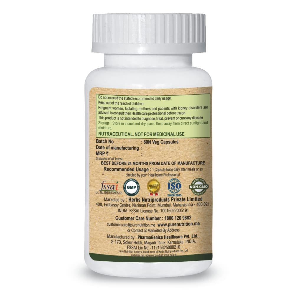 Pure Nutrition Moringa With Multivitamin & Trace Minerals Image