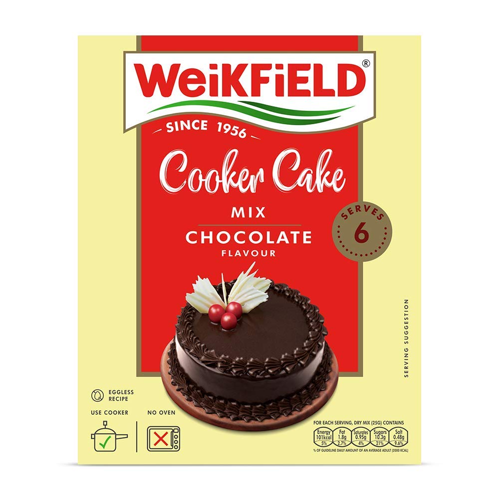 Weikfield Cooker Cake Mix Chocolate Image