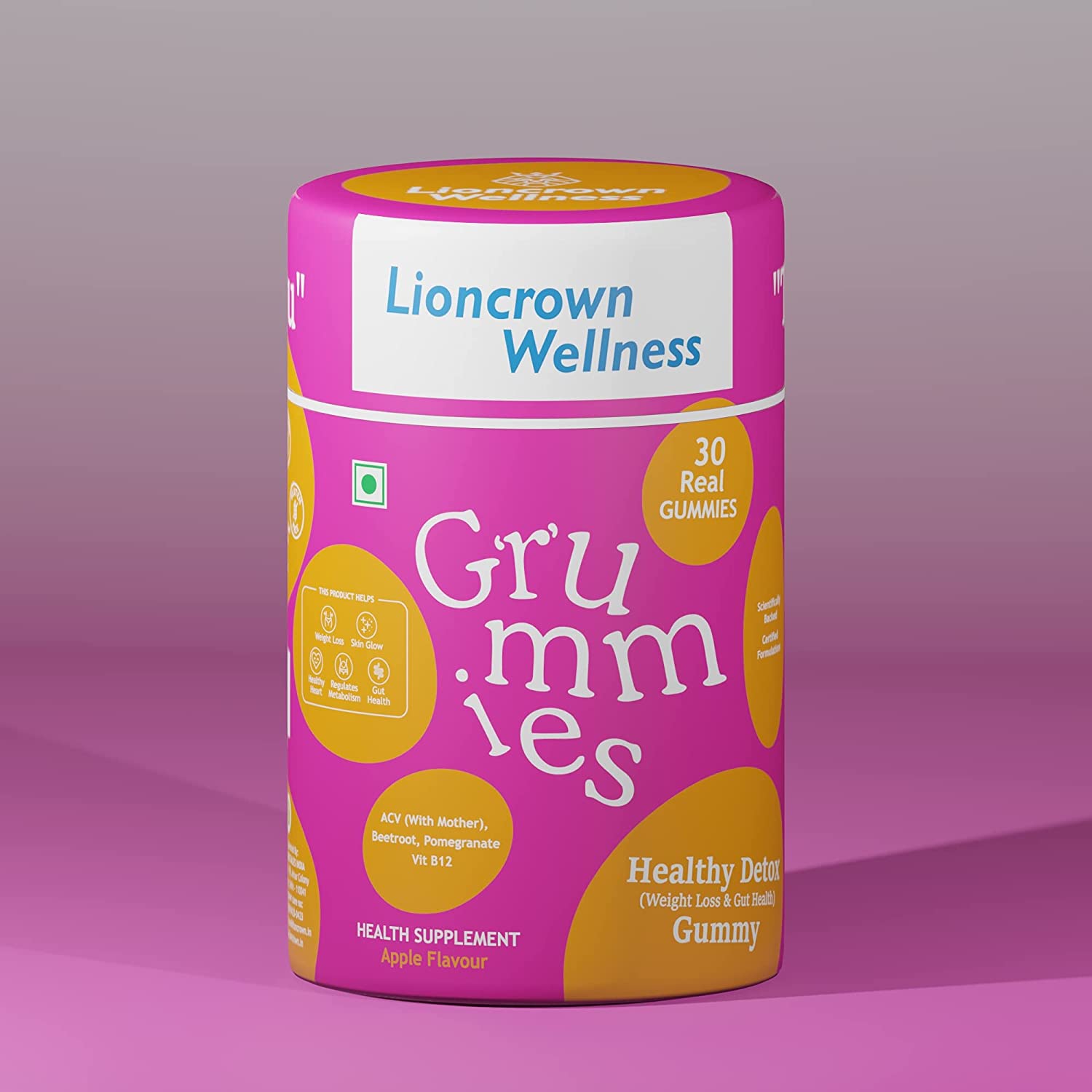 Lioncrown Detox Gummies Image