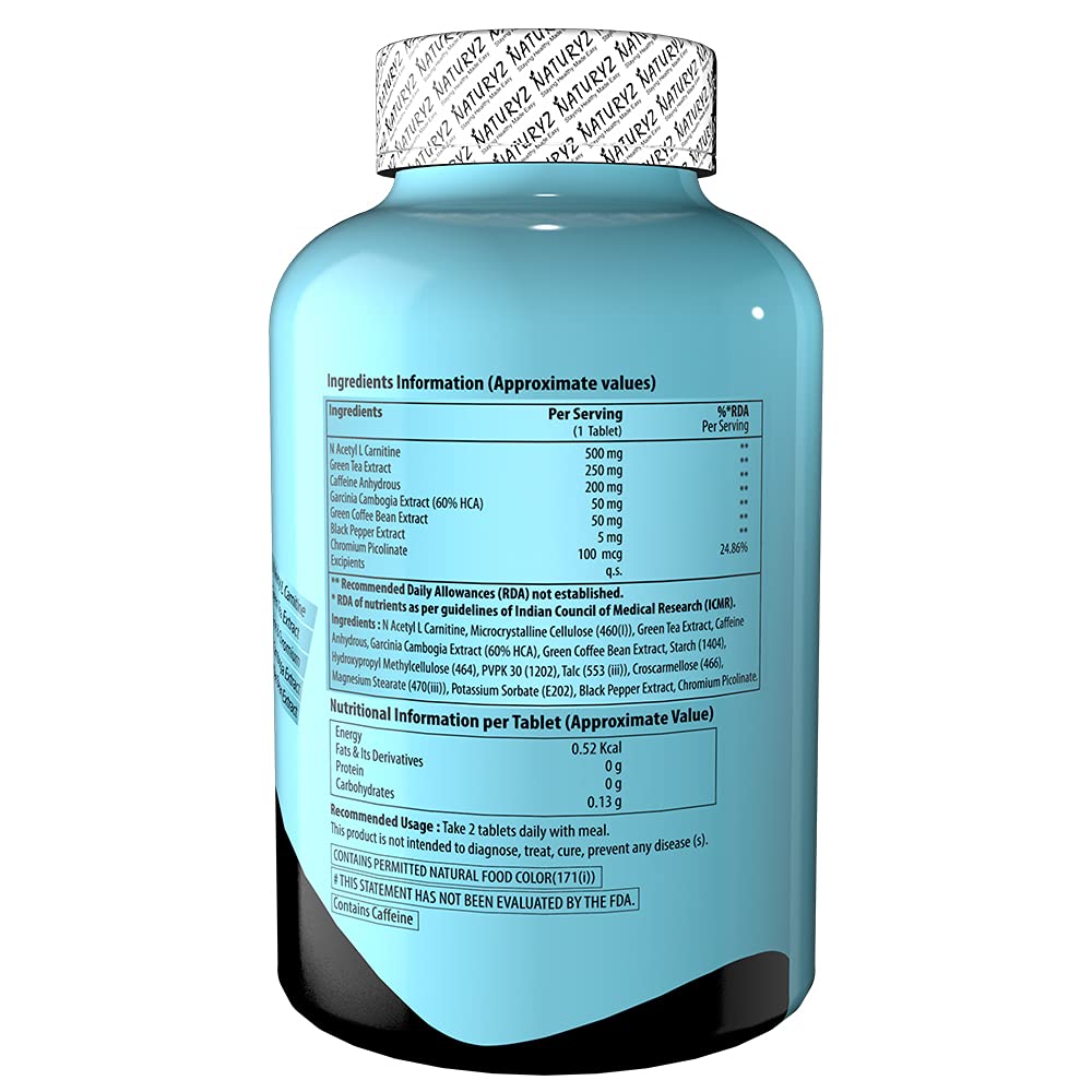 Naturyz LEAN CUTZ Thermogenic Fat Burner Image