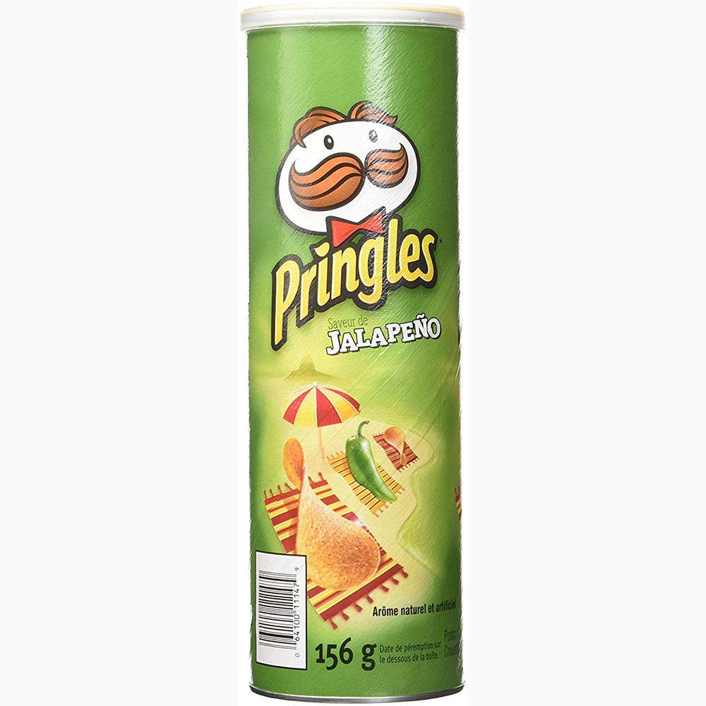 Pringles Jalapeno Flavoured Potato Chips Image