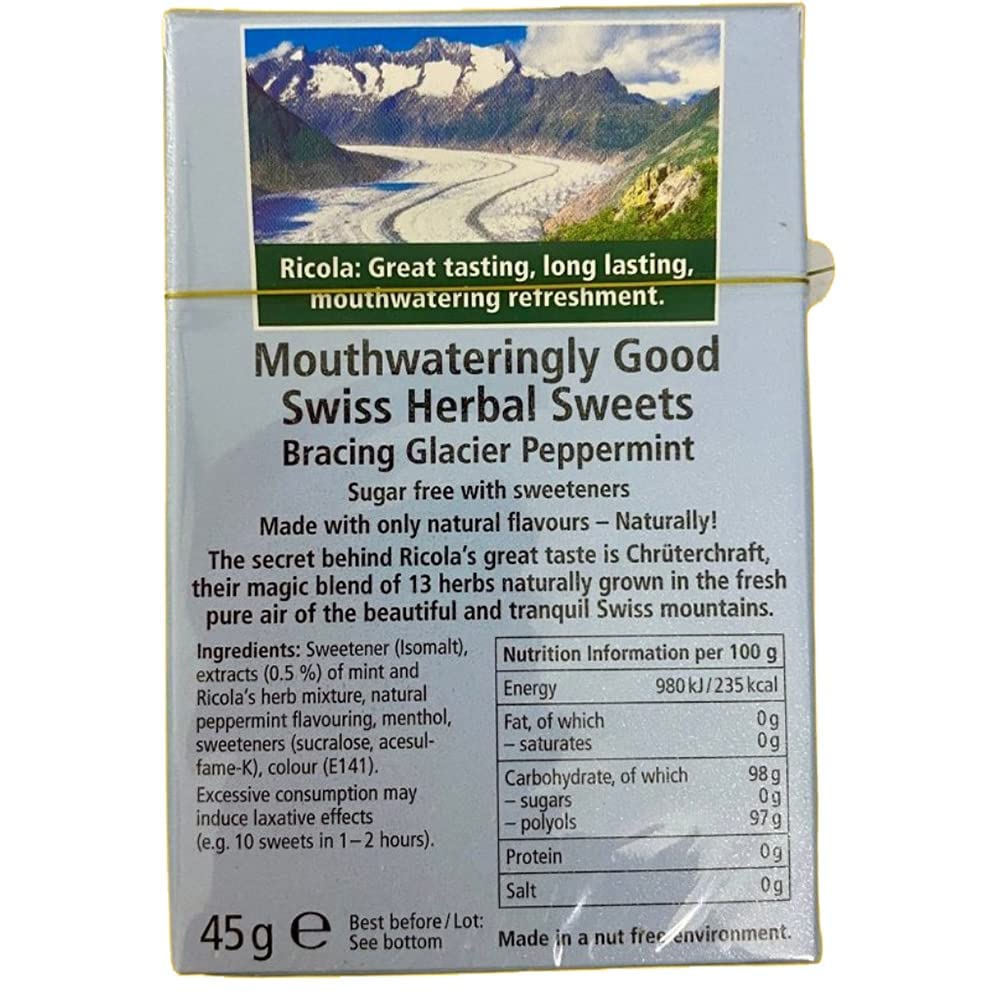 Ricola Bracing Glacier Peppermint Image