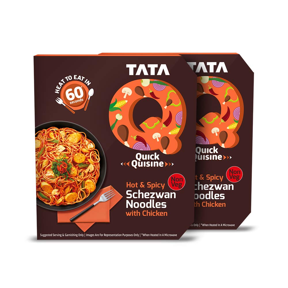Tata Q Hot & Spicy Schezwan Noodles With Chicken Image