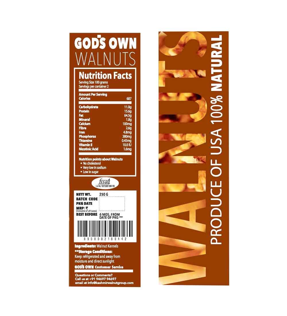 GO Premium Walnut KERNELS Halves Image