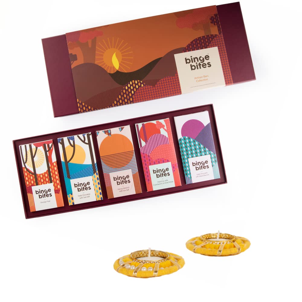 Binge Bites 5 Flavours Artisan Chocolate Bars Image Binge Bites 5 Flavours Artisan Chocolate Bars Image