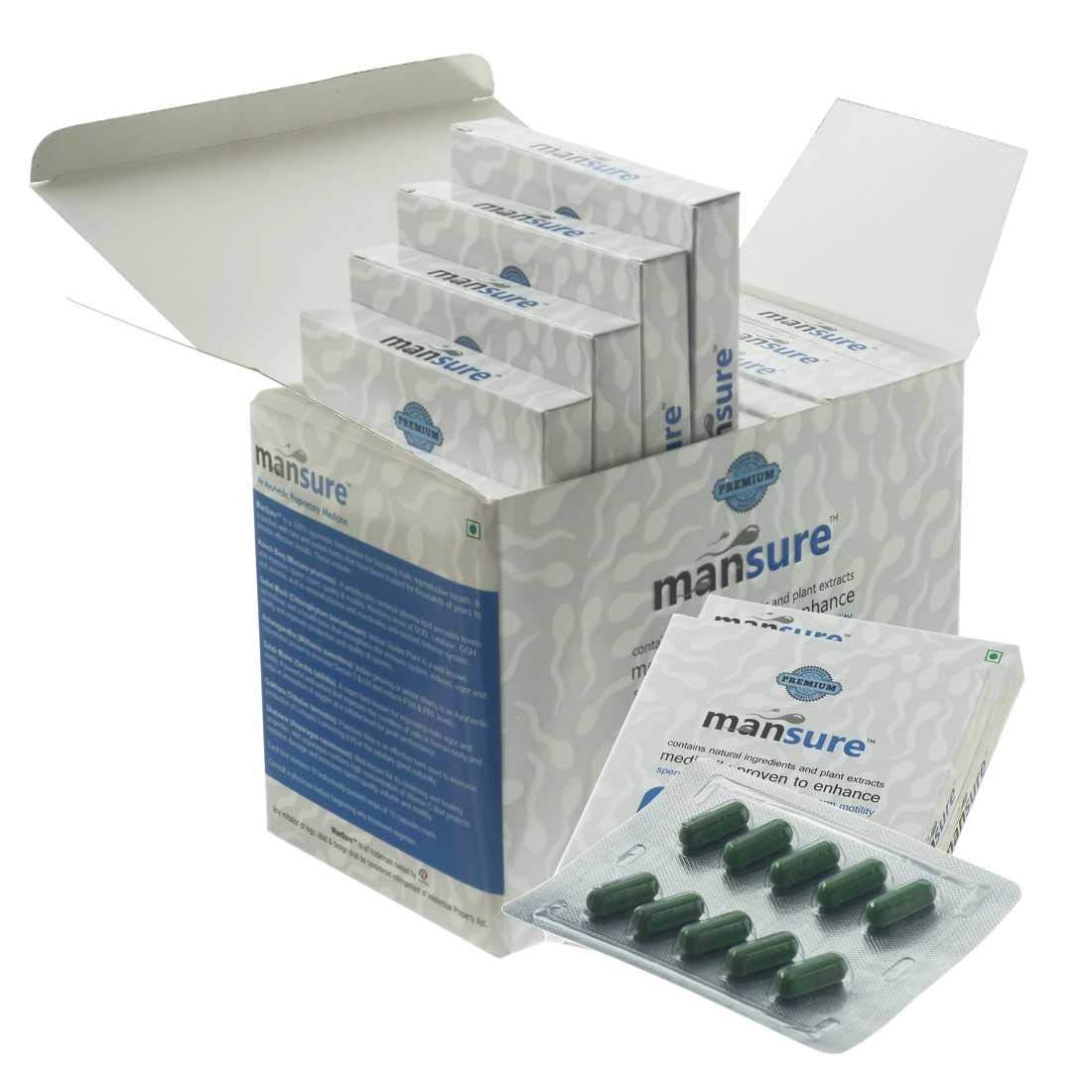 Mansure Men's Reproductive Health Ayurvedic Supplement Image