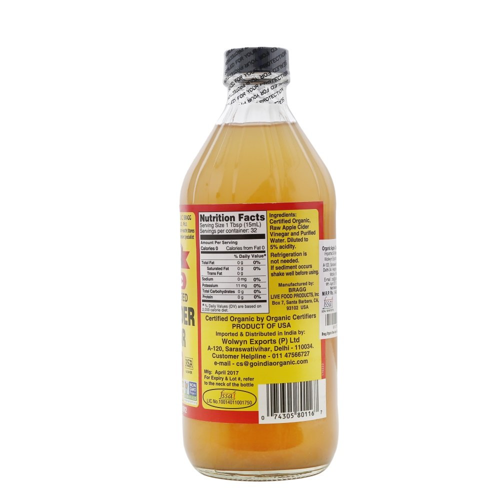 Bragg Organic Raw Apple Cider Vinegar Image