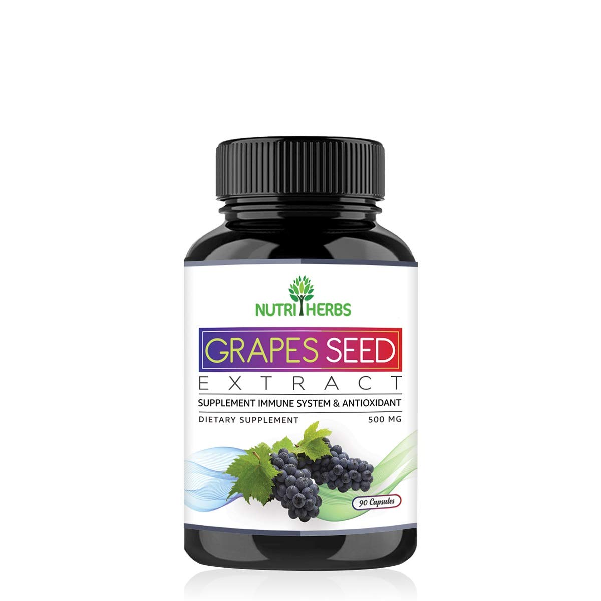 Nutriherbs Grapes Seed Pure Extract Support Image