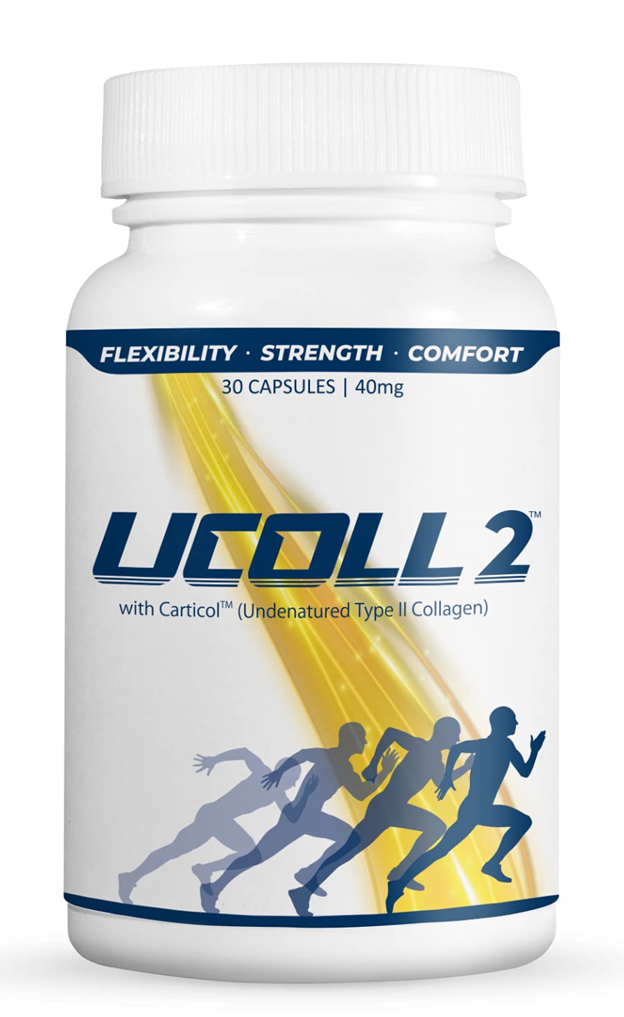 Ucoll 2 Undenatured Type 2 Collagen Joint Support Supplement Image