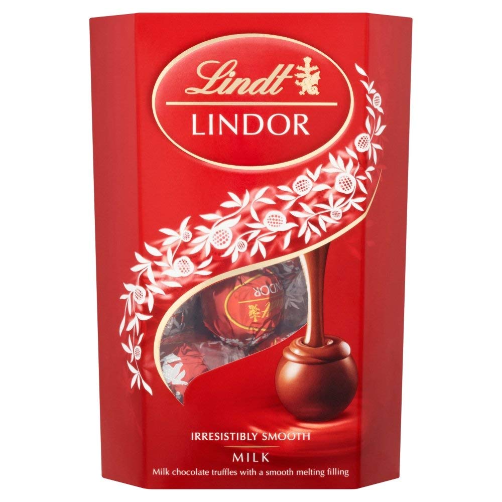 Lindt Exotic Milk Truffles Chocolate Gift Box Image