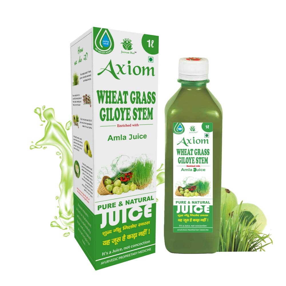 Axiom Wheat Grass Giloye Stem Juice Image