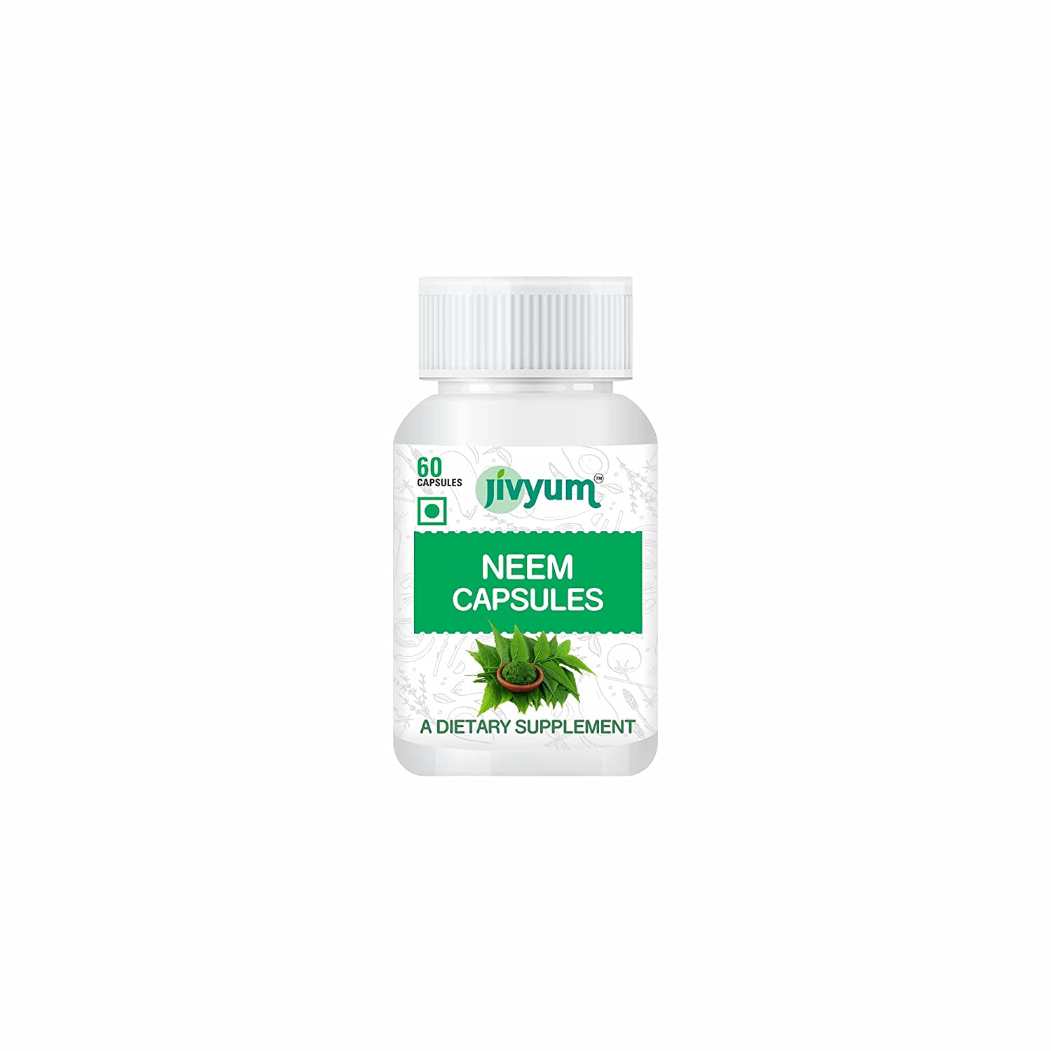 Jivyum Neem Extract Capsules Image