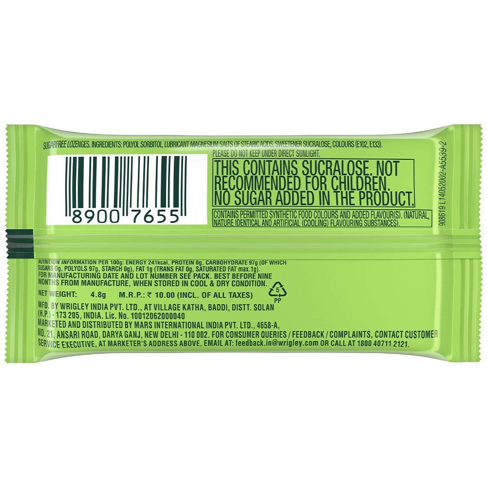 Wrigleys Doublemint Peppermint Thinmints Image