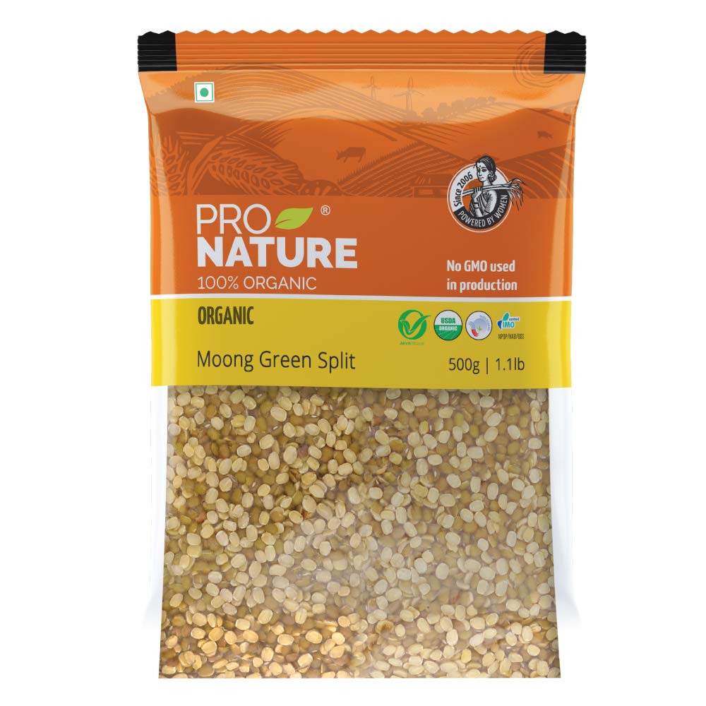 Pro Nature Organic Moong Green Split Image