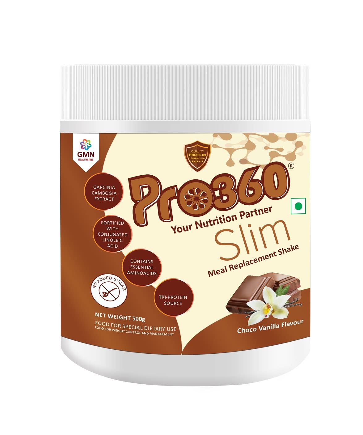 Pro360 Slim Choco Vanilla Flavour Image