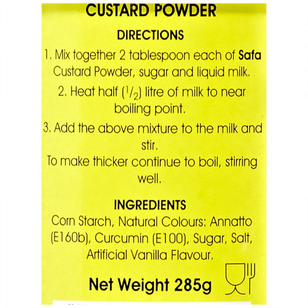 Safa Custard Powder Vanilla Image