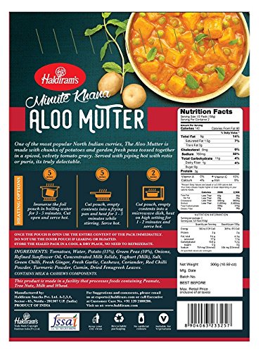 Haldiram's Delhi Aloo Mutter Image