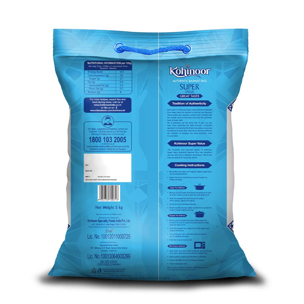 Kohinoor Super Value Basmati Rice Image