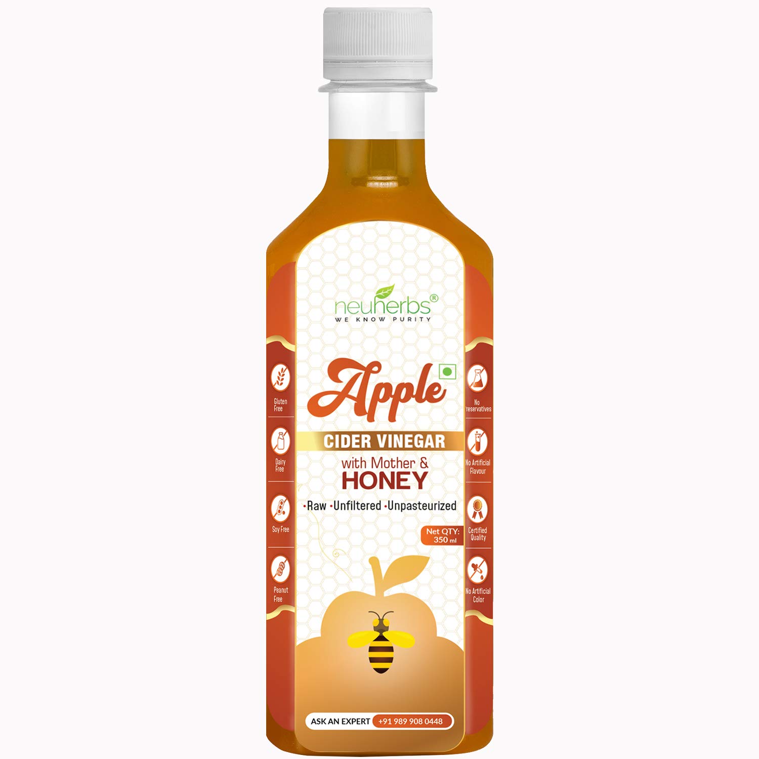 Neuherbs Apple Cider Vinegar With Mother and Honey Image
