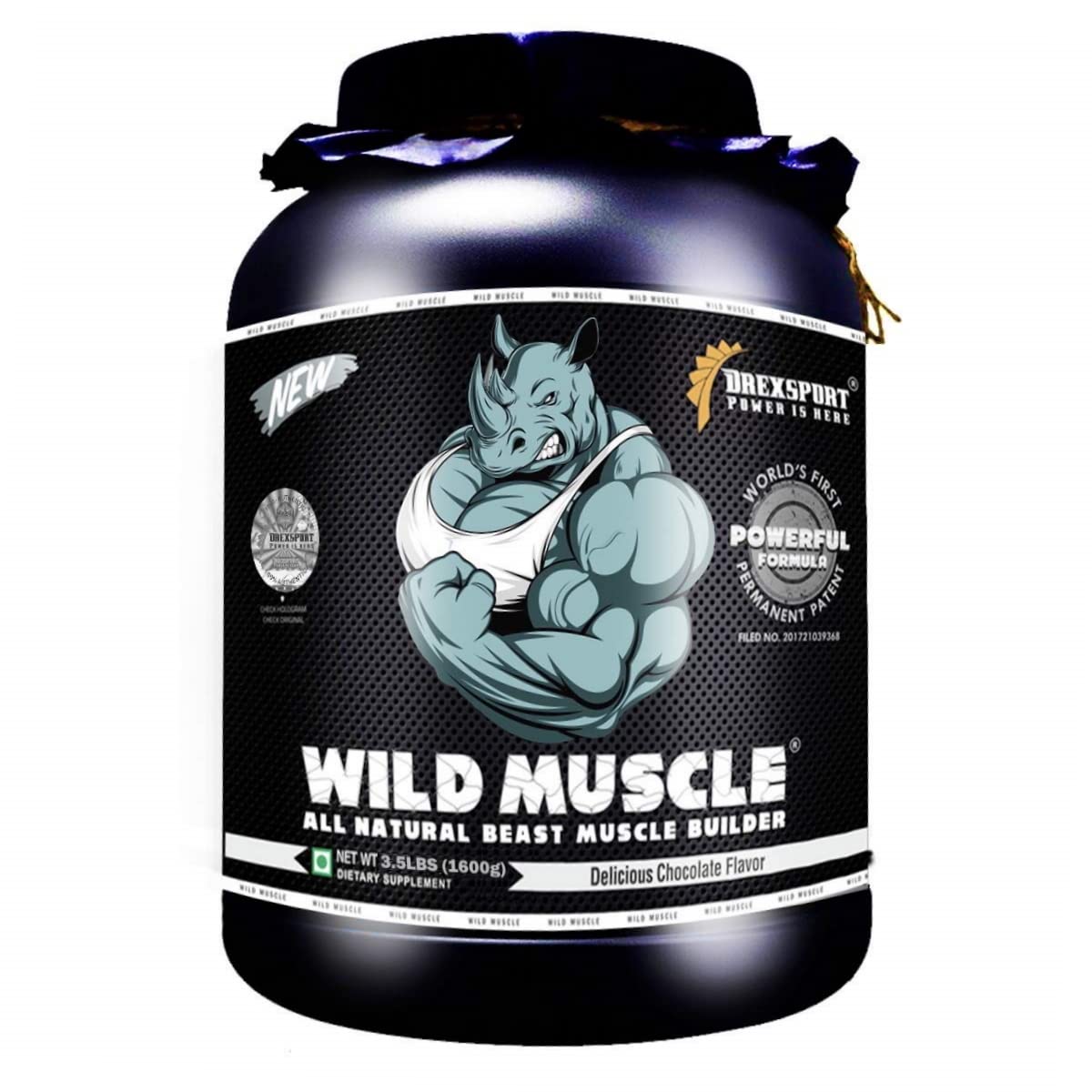 Drexsport Wild Muscle Chocolate Flavour Image