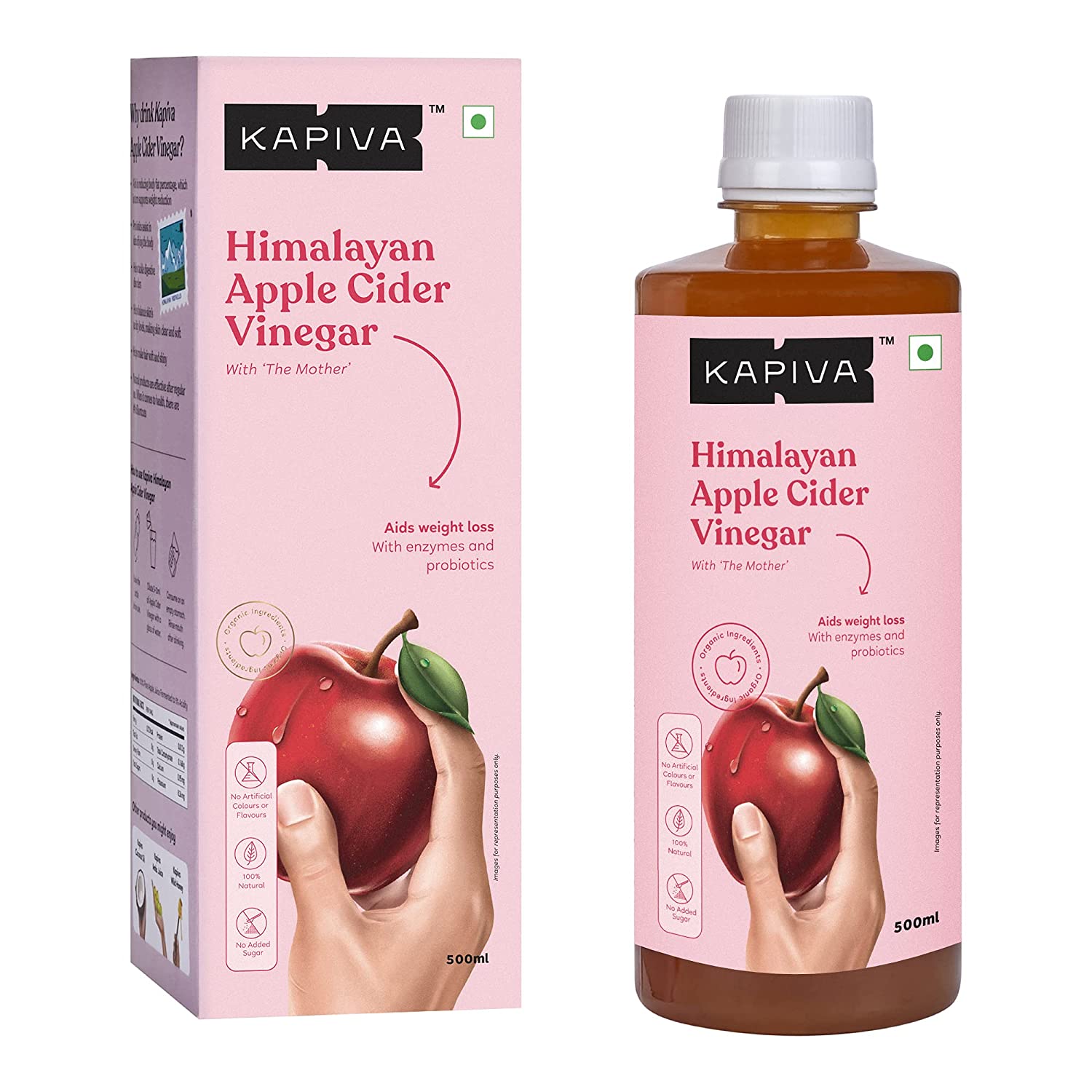 Kapiva Himalayan Apple Cider Vinegar With Mother Vinegar Image