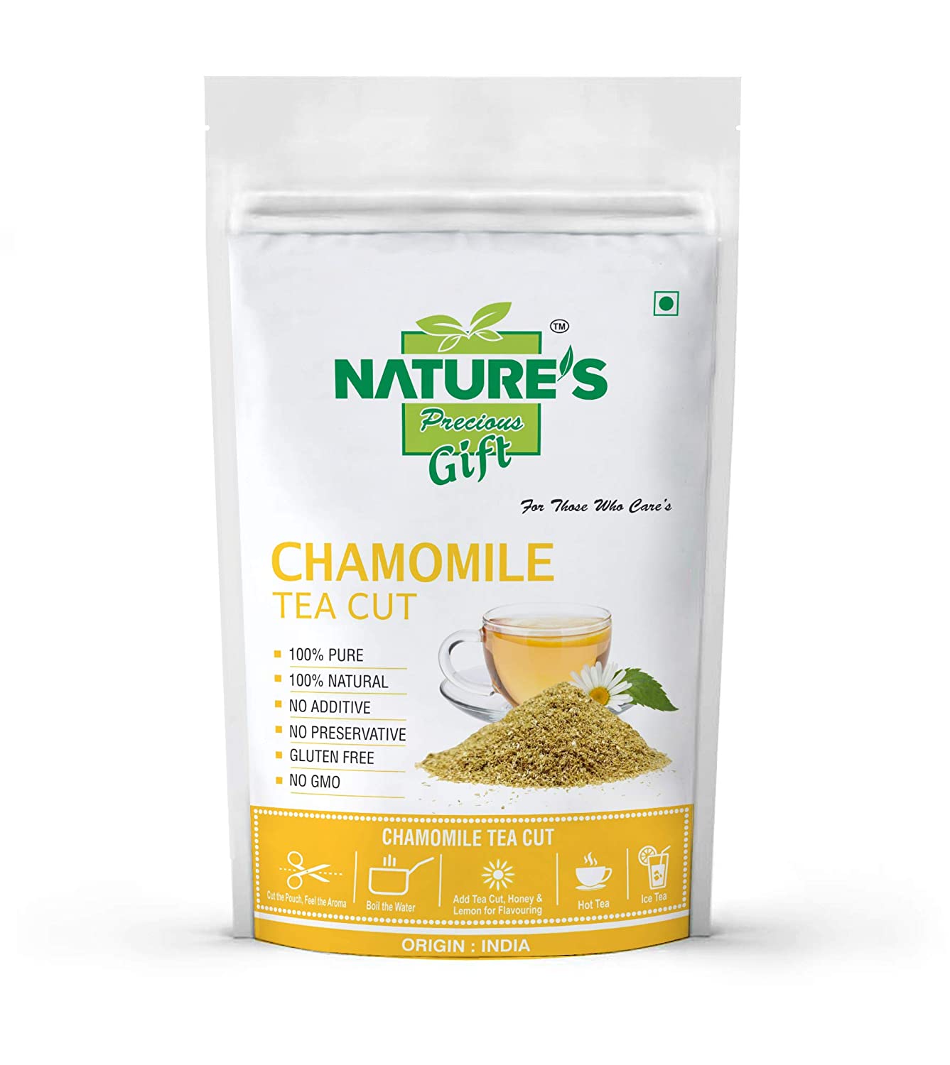 Nature's Gift Chamomile Tea Cut Image