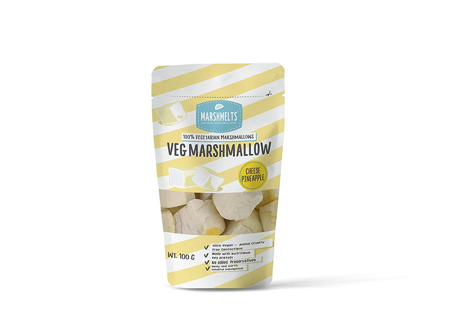 Marshmelts Veg Marshmallow Cheese Pineapple Image