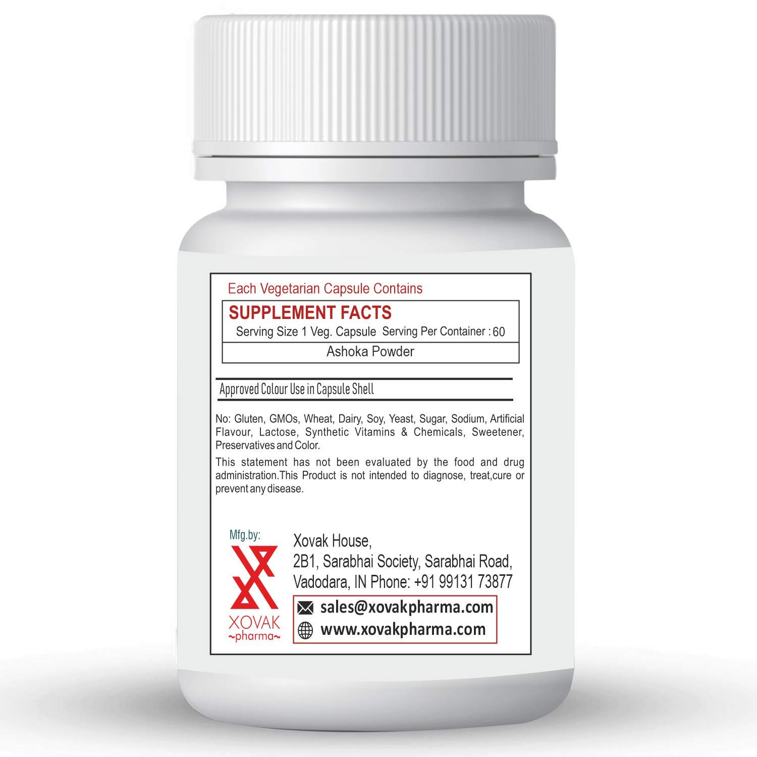 Xovak Pharma Organic Ashoka Capsule Image