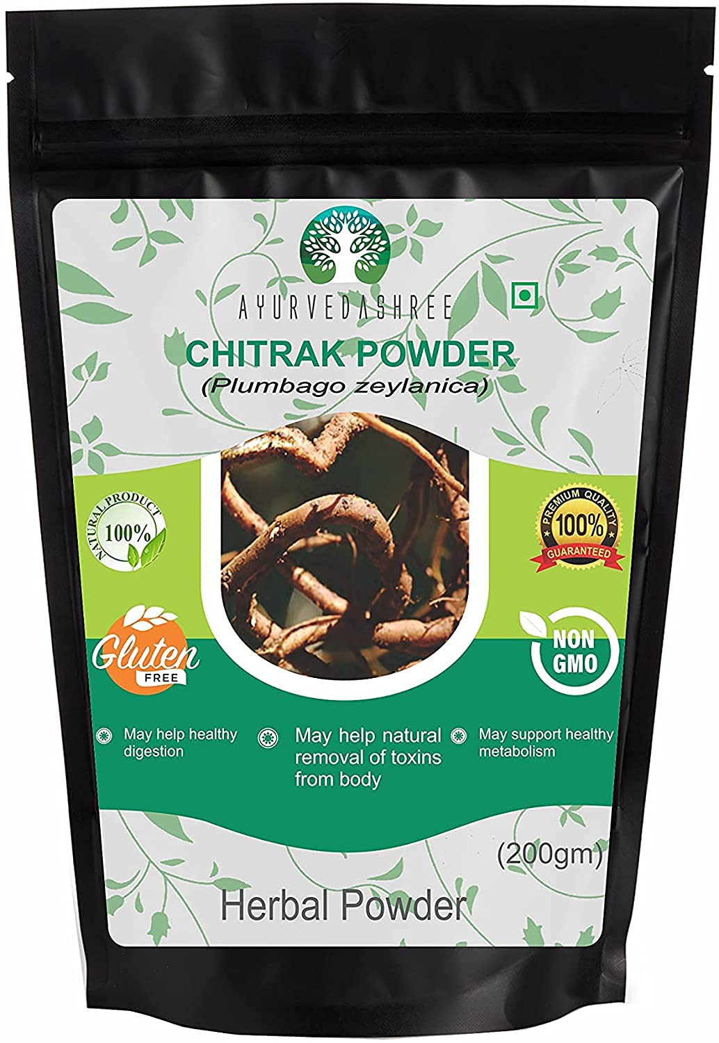 AYURVEDASHREE Chitrak Roots Powder Image