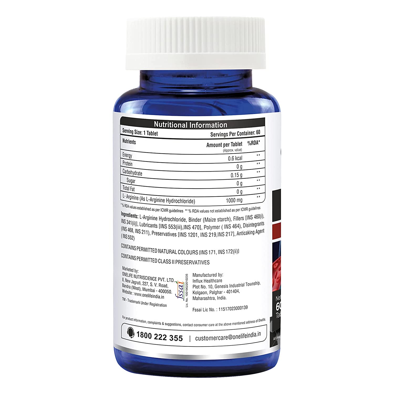 Onelife L Arginine Image