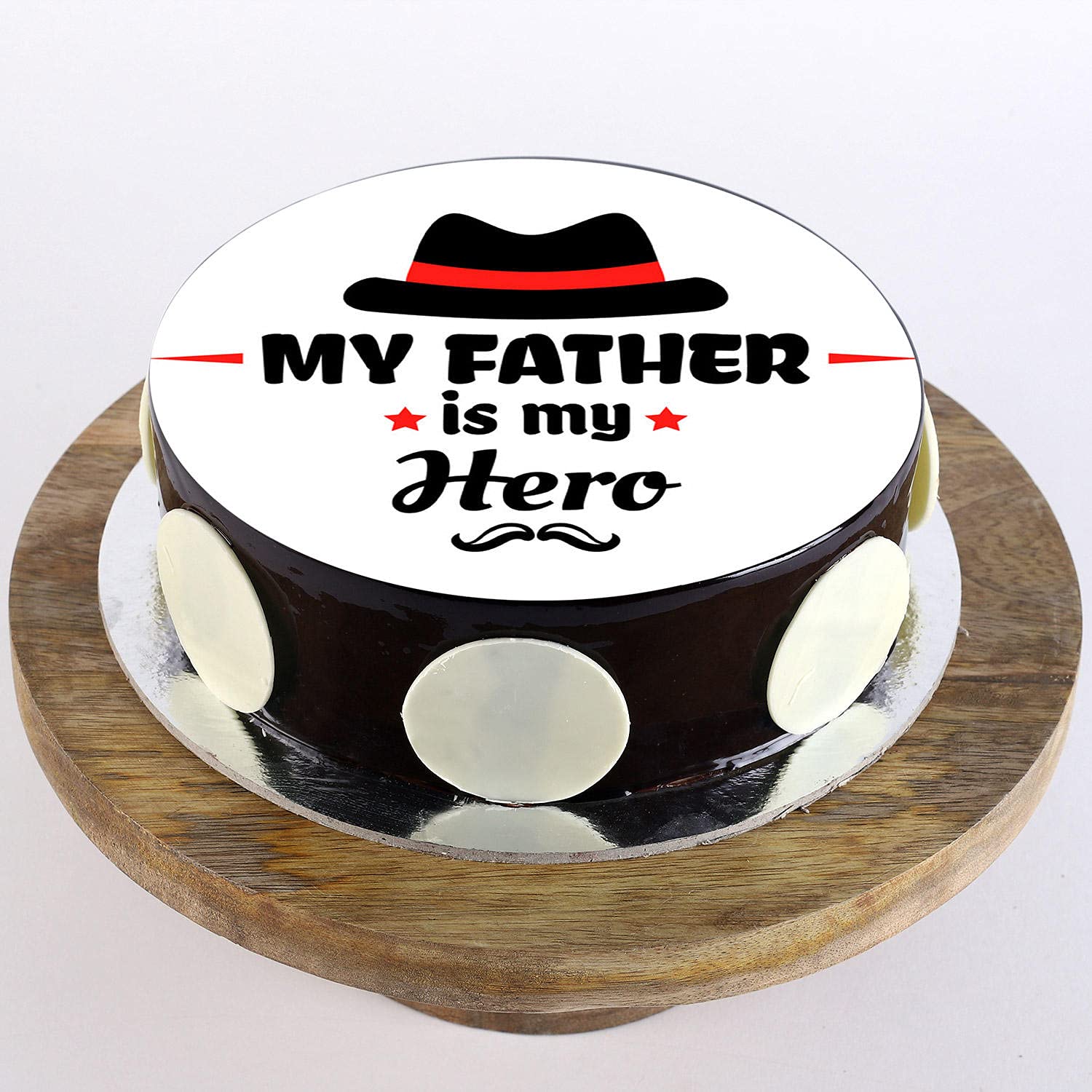 Ferns N Petals My Dad My Hero Photo Cake Image Ferns N Petals My Dad My Hero Photo Cake Image