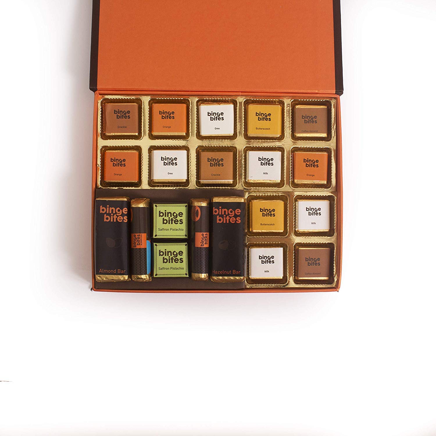 Binge Bites Premium Handcrafted Chocolate Image Binge Bites Premium Handcrafted Chocolate Image