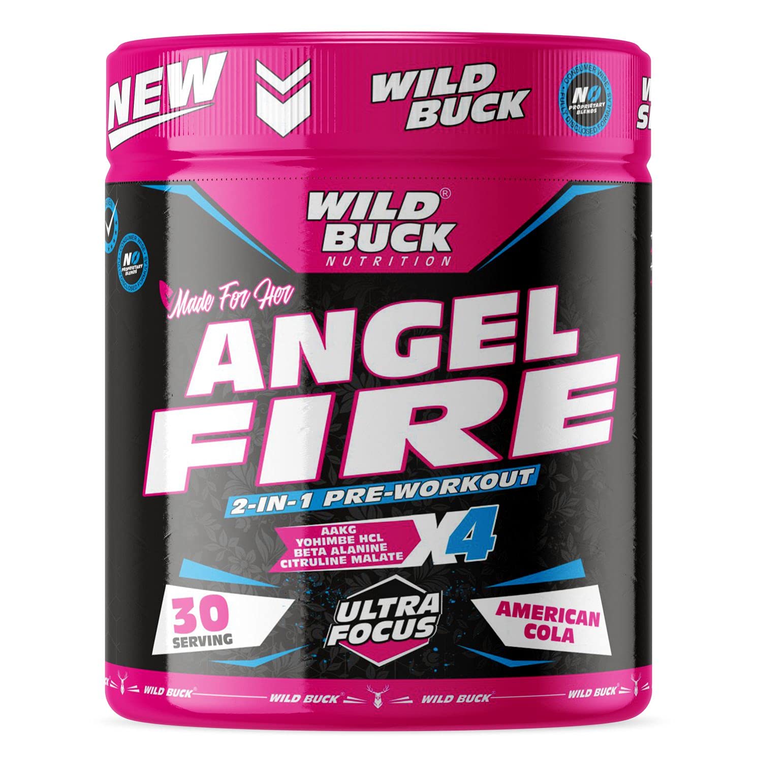 WILD BUCK Angel Fire Women Pre Workout Image
