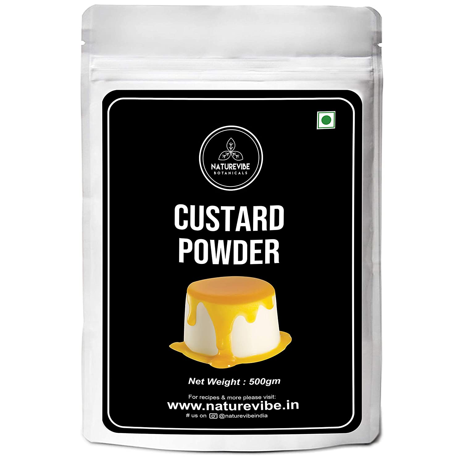 Naturevibe Botanicals Custard Powder (Vanilla) Image