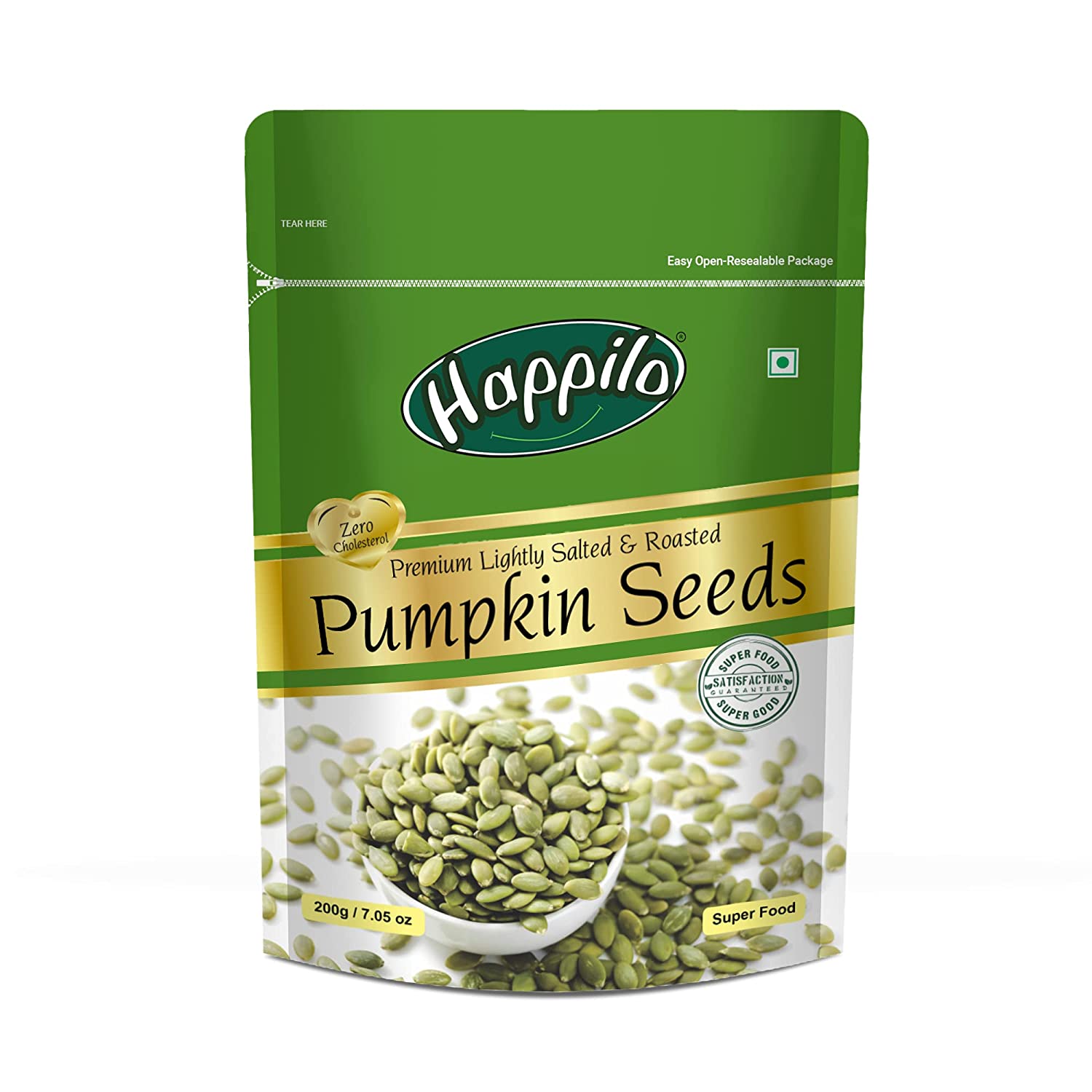 Happilo Premium Roasted Pumpkin Seeds Image