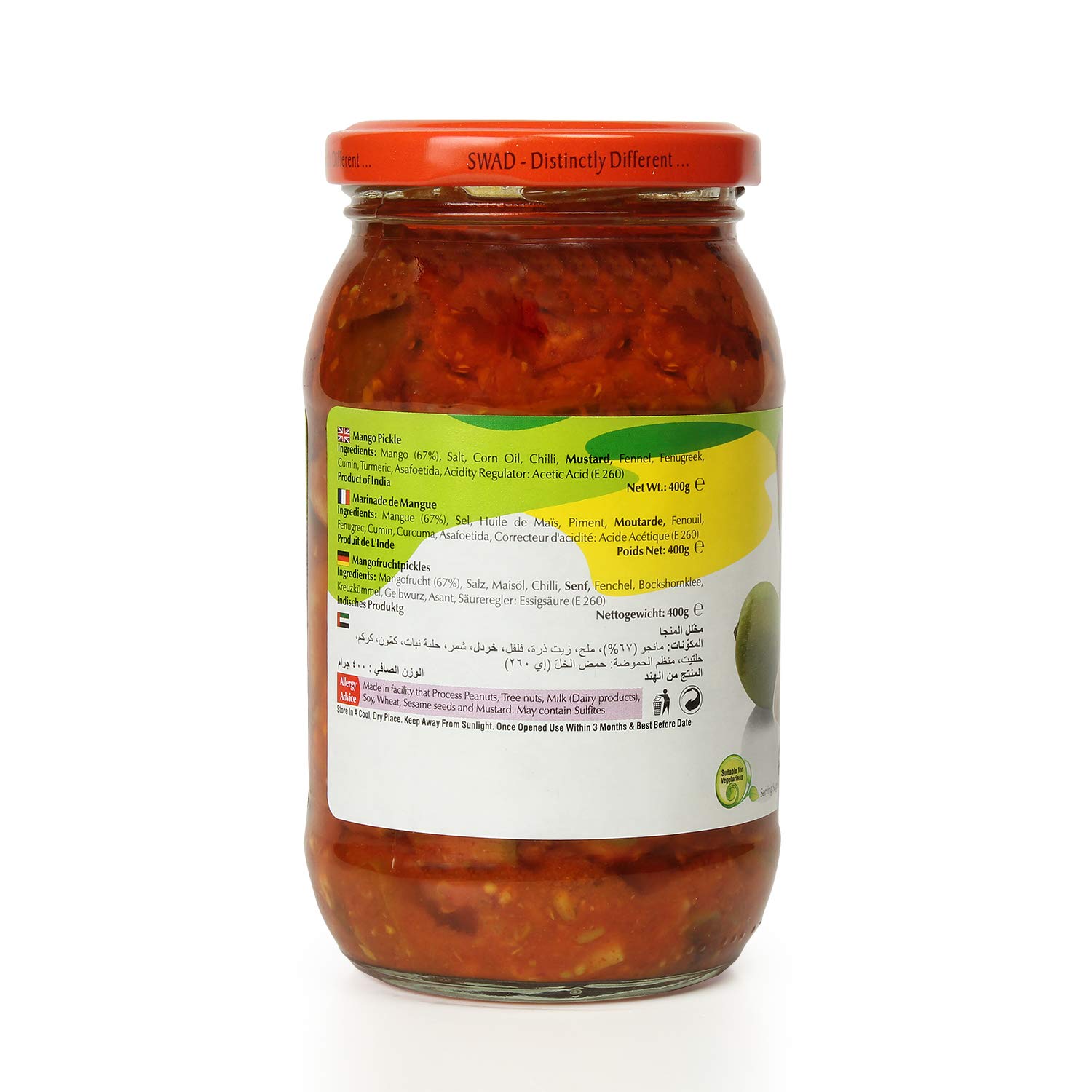 Swad Delicious and Spicy Mango Pickle Image