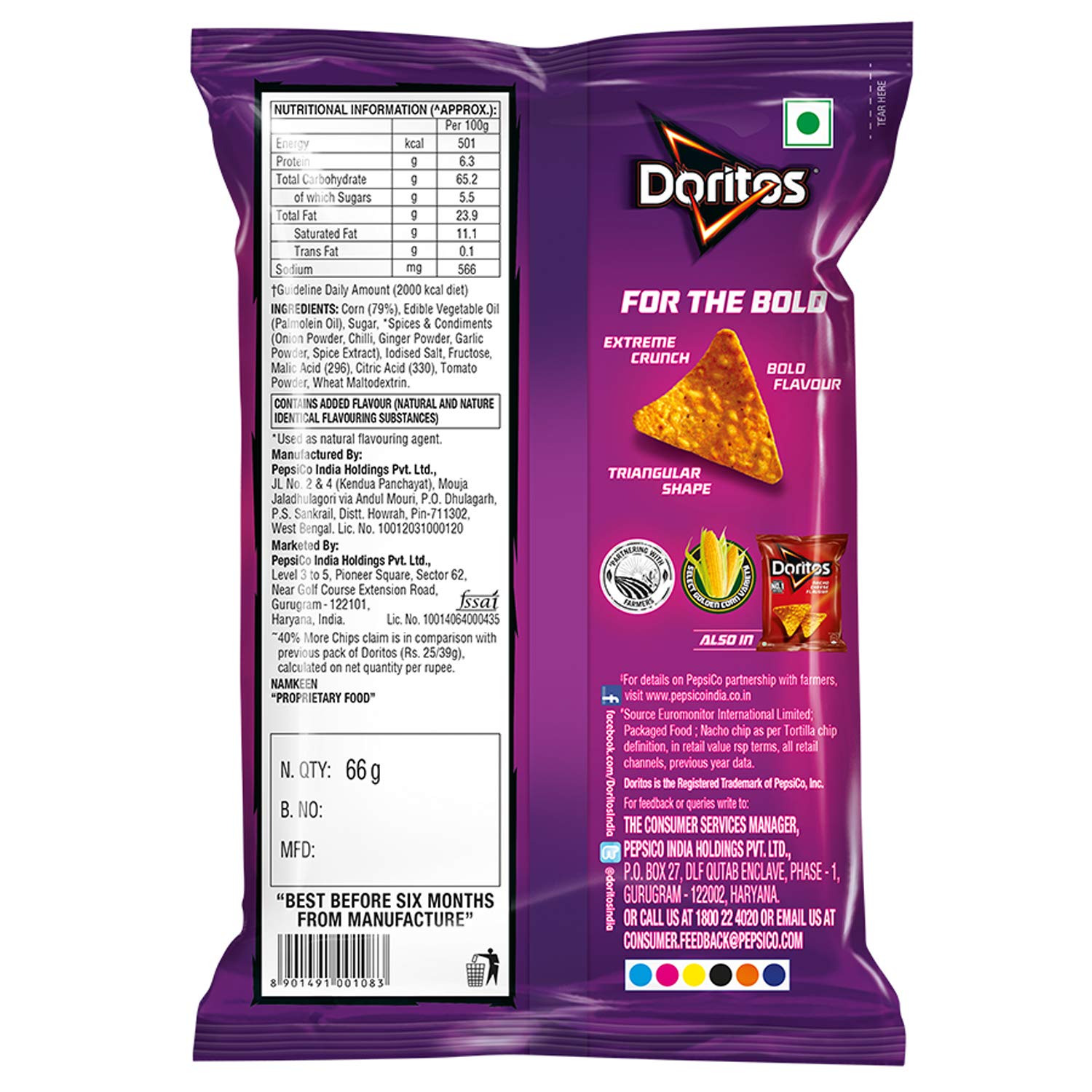 Doritos Nacho Chips Sweet Chilli Image