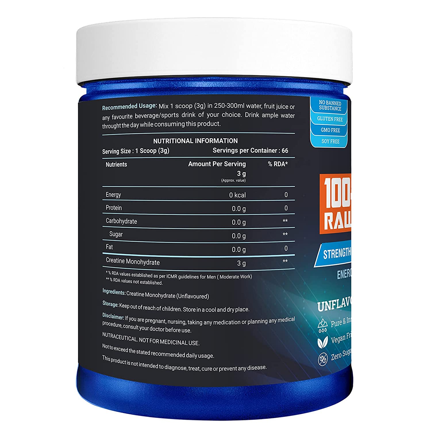 Onelife Creatine Monohydrate Image