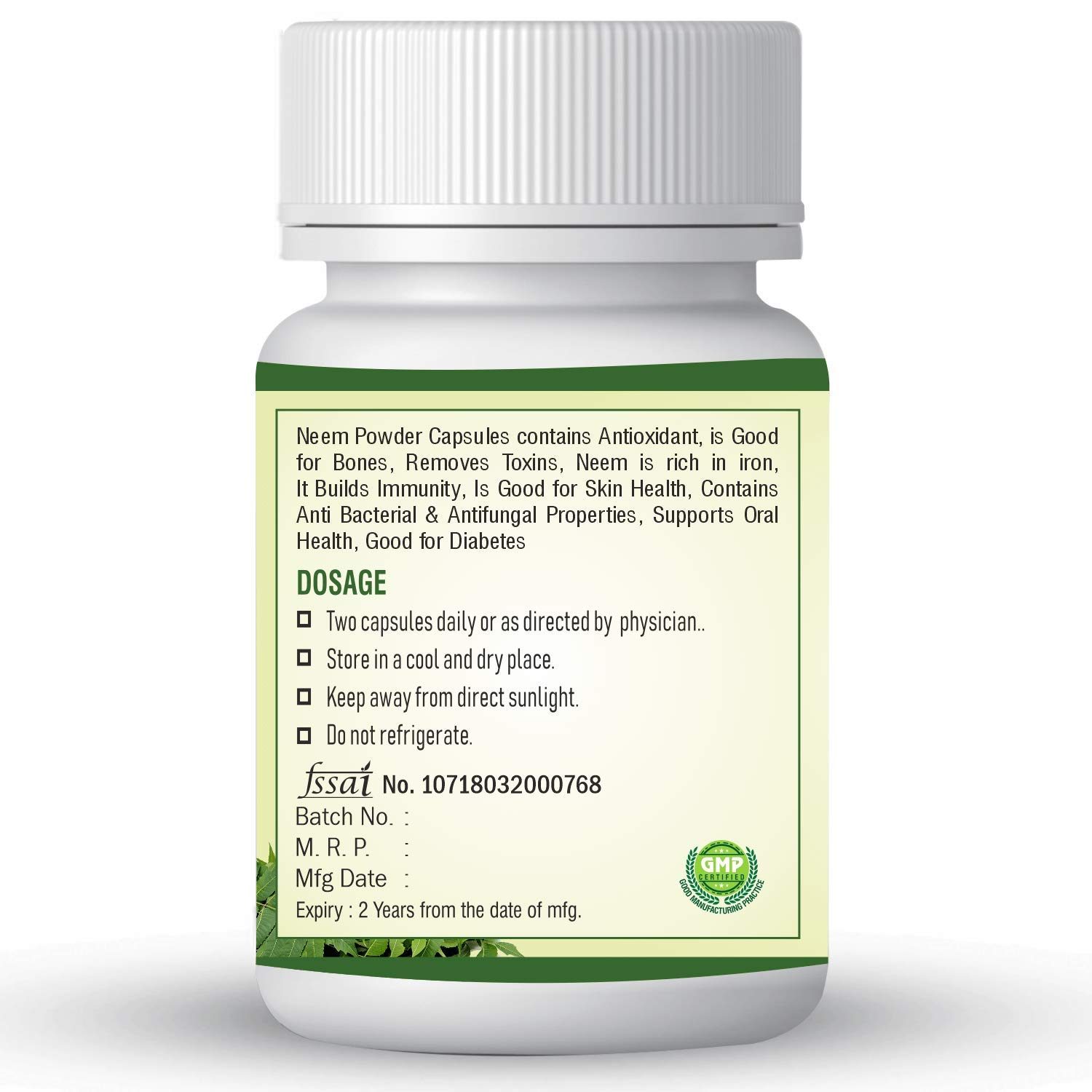 Xovak Pharma Neem Capsules Image