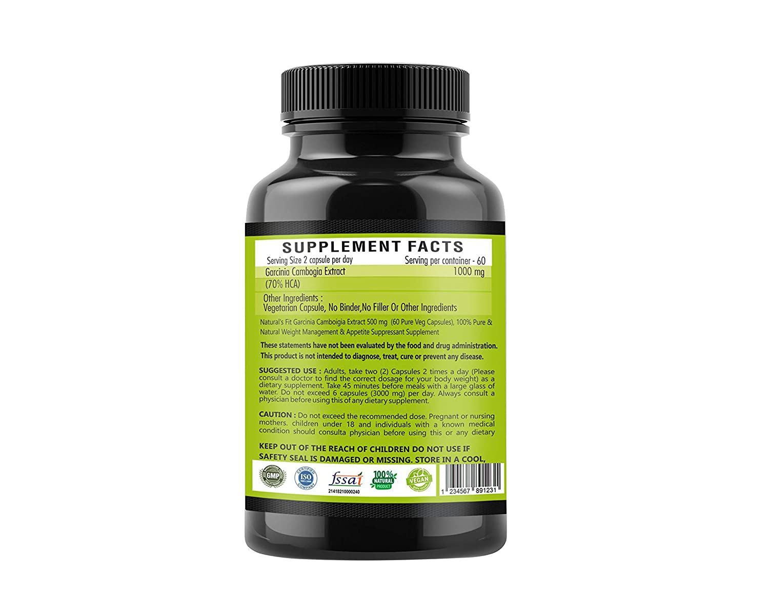 Natural's Fit Garcinia Cambdogia Extract Image