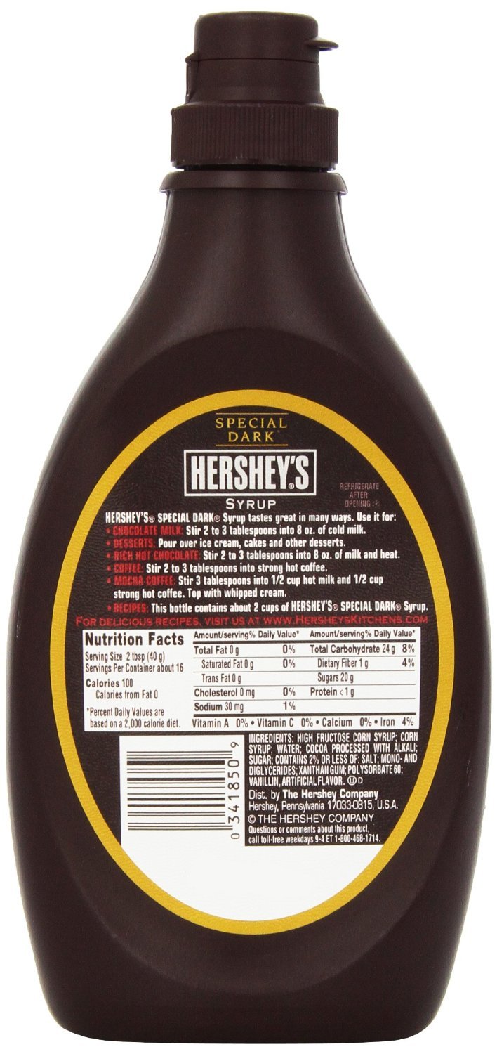 Hershey's Special Dark Syrup Image