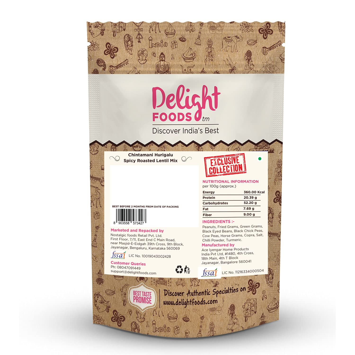 Delight Foods Chintamani Hurigalu Image