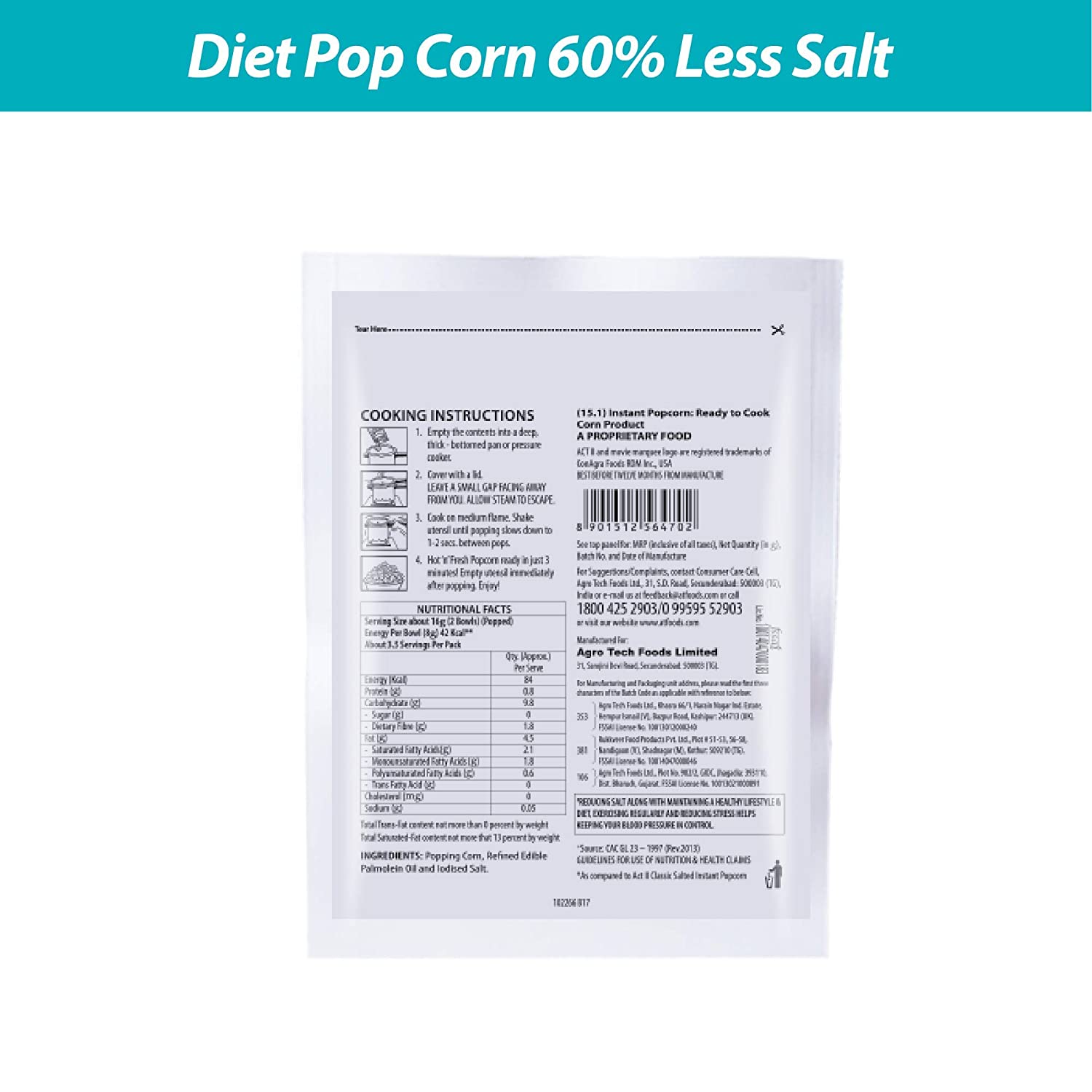 ACT II Diet Popcorn Image