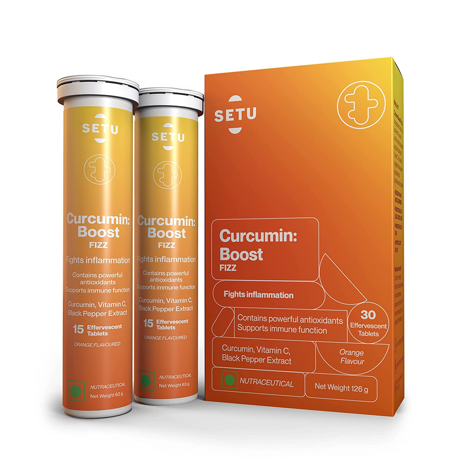 Setu Curcumin Boost Effervescent Image