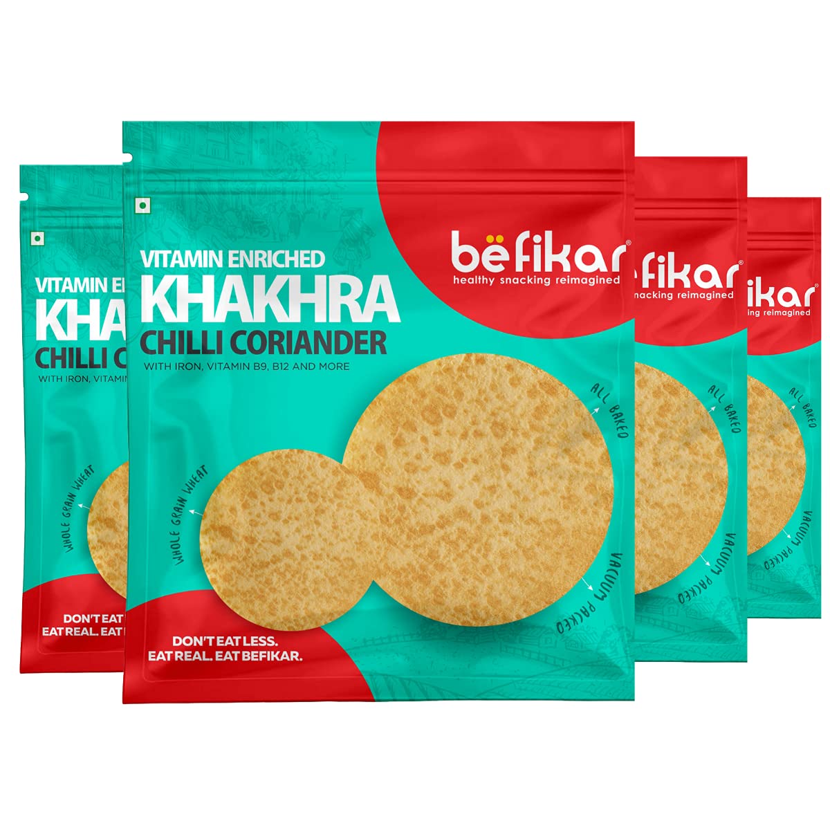 Befikar Chilli Coriander Khakhra Image