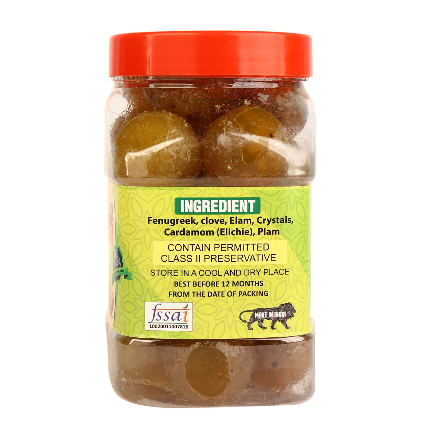 Aarohi Pure Natural Organic Homemade Sweet Amla Murabba Image