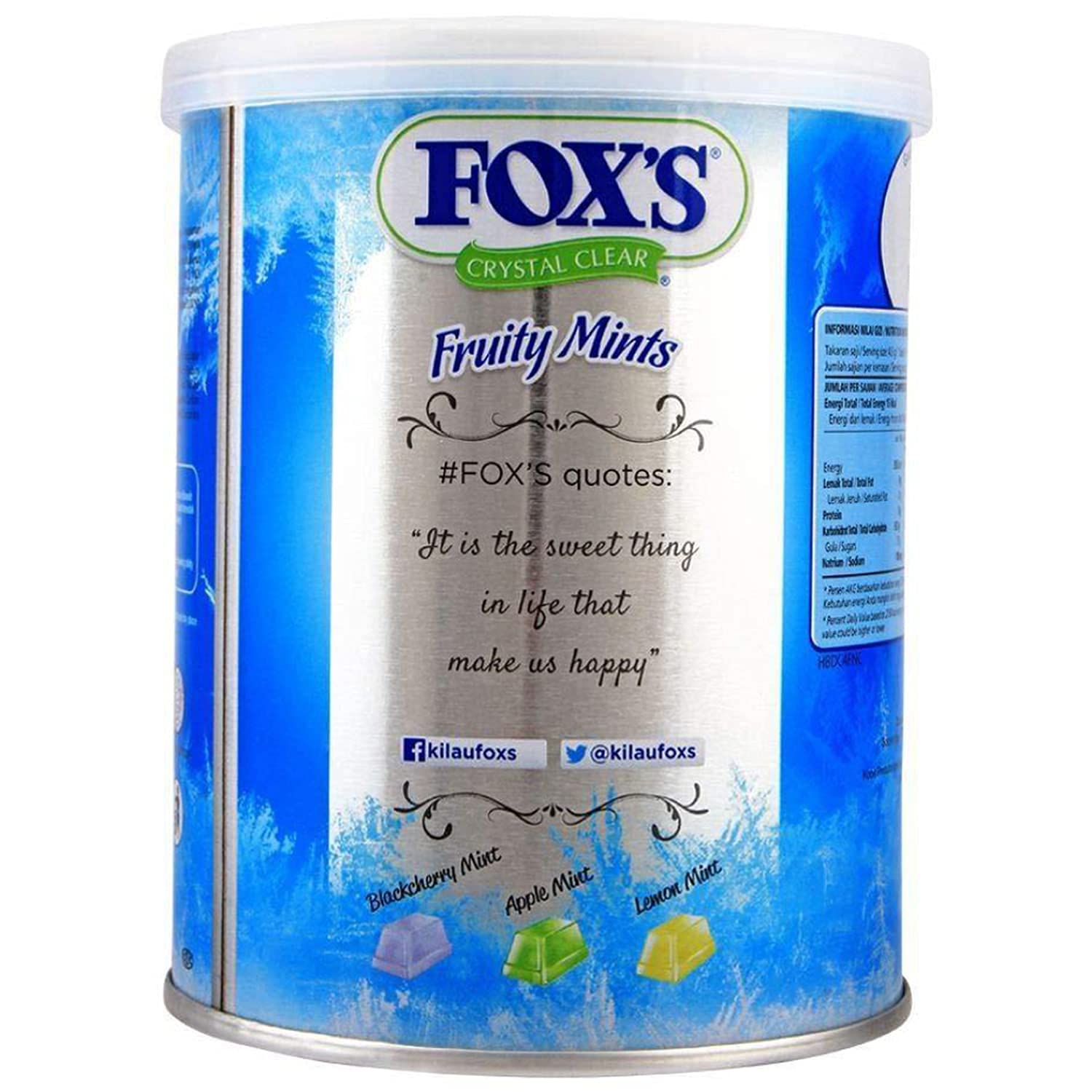 Fox's Crystal Clear Fruity Mints Image